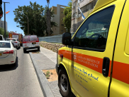 اللد: اصابة متوسطة لرجل اثر انفجار جسم قابل للاشتعال بالمدينة